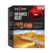 Террариумная инфракрасная лампа Repti Planet Infrared Heat, 100 Вт