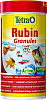 Корм Tetra Rubin Granules, мелкие гранулы, для всех видов рыб, 250 мл