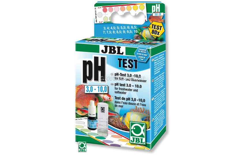 Тест на кислотность JBL Test pH 3,0-10,0