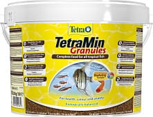 Корм Tetra Min Granules, гранулы, для всех видов рыб, 10 л