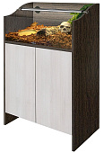 Террариум Биодизайн Turt-House Terra 100, 100×50×116 см, венге/белёный дуб